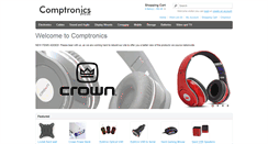 Desktop Screenshot of comptronics.co.za